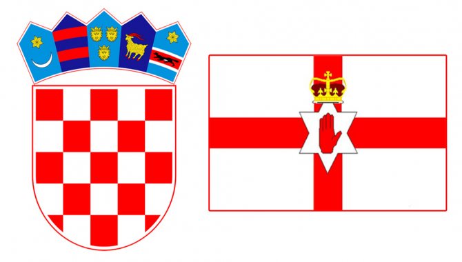 Гексаграмма на гербе и флаге