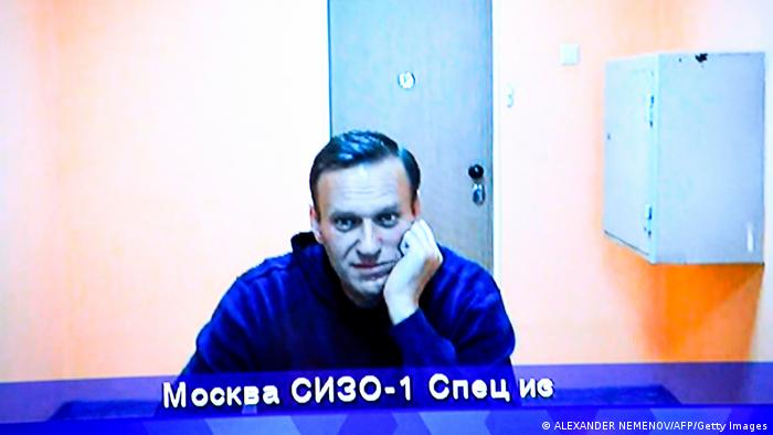 Navalny in pre-trial detention center