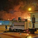 Пожар во время бунта в колонии №15 в Ангарске, апрель 2020 года