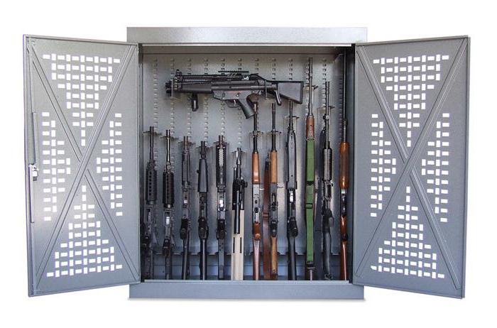 rules for storing hunting weapons and ammunition